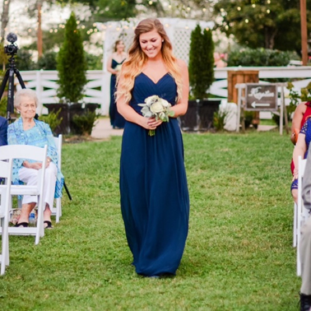 Navy Bridesmaid Dress